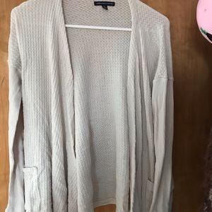 Size small American eagle waffle knit cardigan